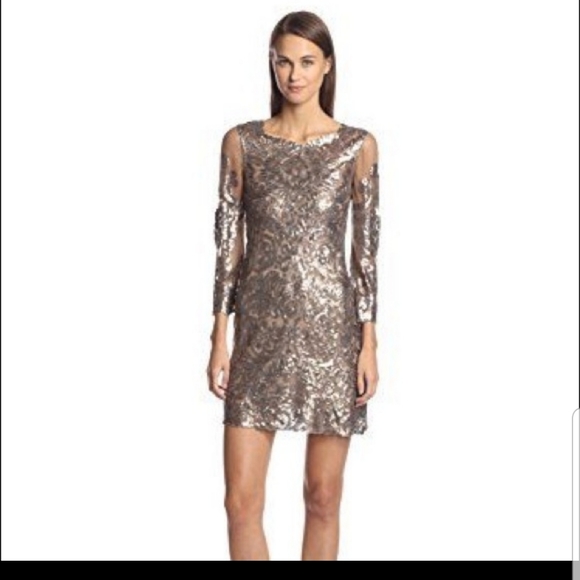 Anthropologie Dresses & Skirts - Yoana Baraschi Beau Rivage sequin Cocktail dress